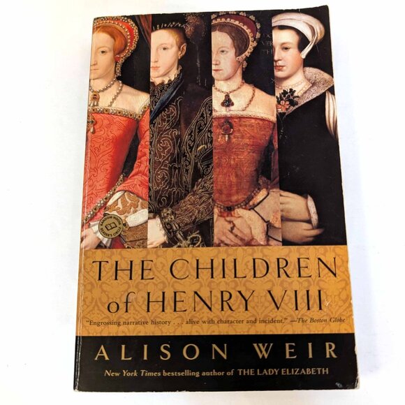 Alison Weir Paperback Books, The Life of Elizabeth, The Children of Henry VIII - Picture 9 of 15